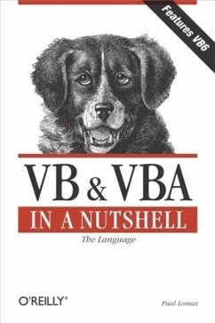 VB & VBA in a Nutshell: The Language (eBook, PDF) - Lomax, Paul