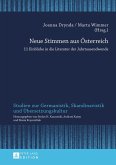 Neue Stimmen aus Oesterreich (eBook, PDF)