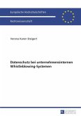 Datenschutz bei unternehmensinternen Whistleblowing-Systemen (eBook, PDF)
