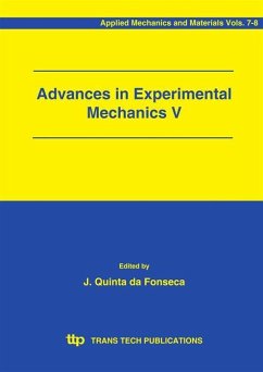 Cover Advances in Experimental Mechanics V (eBook, PDF)