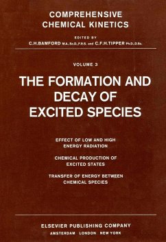 Cover The Formation and Decay of Excited Species (eBook, PDF)