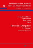 Renewable Energy Law in Europe (eBook, ePUB)