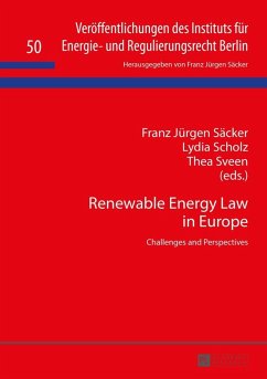 Renewable Energy Law in Europe (eBook, ePUB)