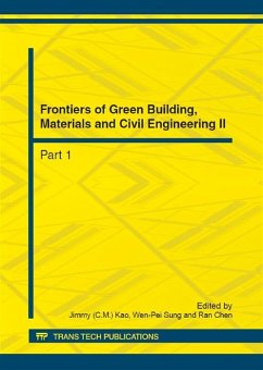 Cover Frontiers of Green Building, Materials and Civil Engineering II (eBook, PDF)