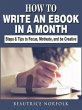 How to Write an eBook in a Month... - Bild 1