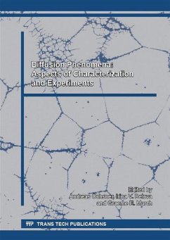 Diffusion Phenomena: Aspects of Characterization and Experiments (eBook, PDF)