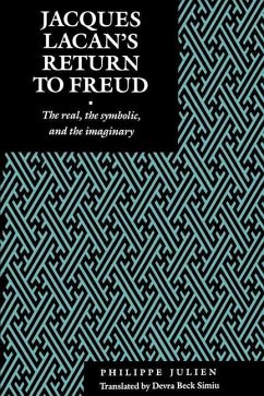 Jacques Lacan's Return to Freud (eBook, PDF) - Julien, Philippe