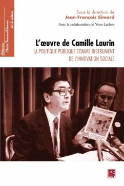 Cover L'oeuvre de Camille Laurin (eBook, PDF)