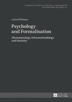 Psychology and Formalisation (eBook, ePUB) - Anita Williams, Williams
