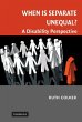 When is Separate Unequal? (eBook, ePUB) - Bild 1