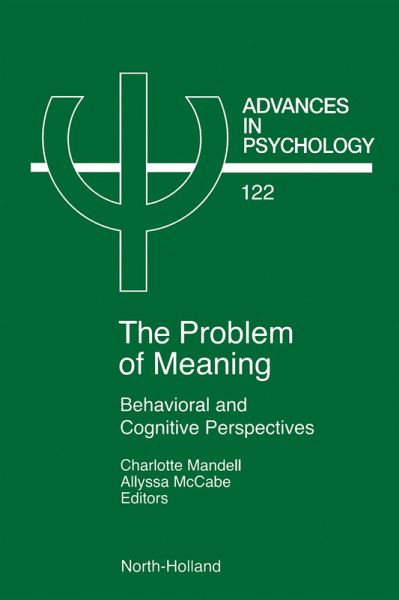 Problem of Meaning Behavioural and Cognitive Perspectives (eBook, PDF)
