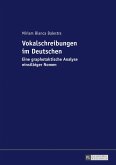Vokalschreibungen im Deutschen (eBook, ePUB)