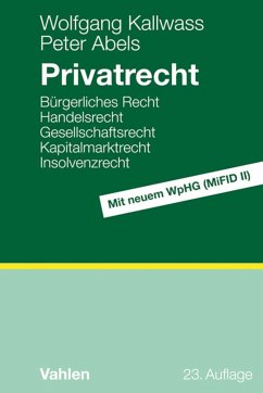 Privatrecht (eBook, PDF) - Kallwass, Wolfgang; Abels, Peter