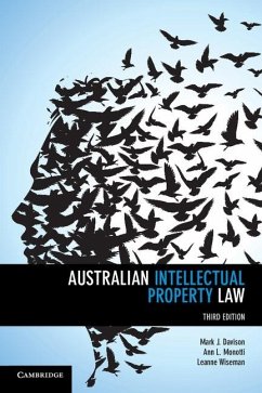 Australian Intellectual Property Law (eBook, ePUB) - Davison, Mark