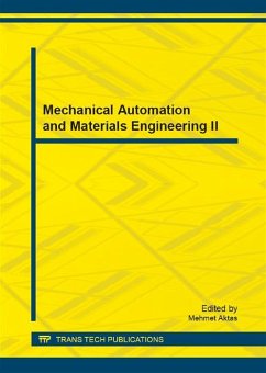Mechanical Automation and Materials Engineering II (eBook, PDF)