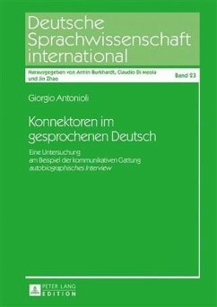 Konnektoren im gesprochenen Deutsch (eBook, PDF) - Antonioli, Giorgio