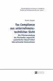Tax Compliance aus unternehmensrechtlicher Sicht (eBook, ePUB)