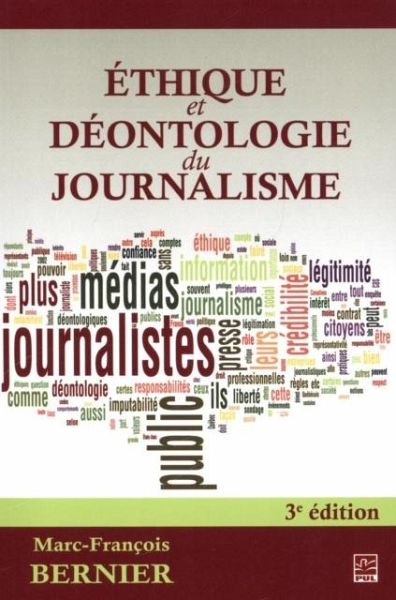 Ethique et deontologie du journalisme 3e edi (eBook, PDF) Ethique et deontologie du journalisme 3e edi (eBook, PDF)