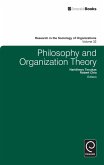 Philosophy and Organization Theory (eBook, PDF)