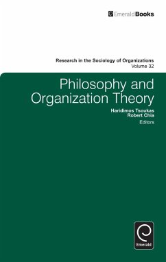 Cover Philosophy and Organization Theory (eBook, PDF)