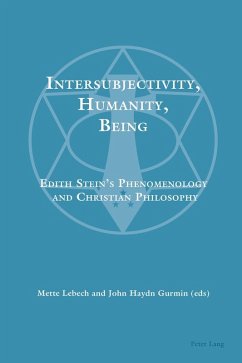 Intersubjectivity, Humanity, Being (eBook, ePUB)