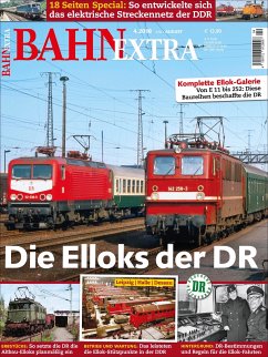 Cover Bahn Extra 4.2018. 29. Jahrgang - Nummer 155. Die Elloks der DR.