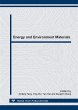 Energy and Environment Materials... - Bild 1