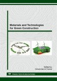 Materials and Technologies for Green Construction (eBook, PDF)