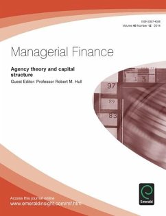 Cover Agency Theory and Capital Structure (eBook, PDF)