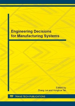 Cover Engineering Decisions for Manufacturing Systems (eBook, PDF)
