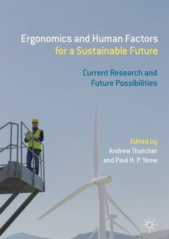 Ergonomics and Human Factors for a Sustainable Future (eBook, PDF)