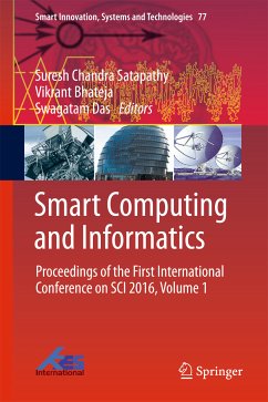 Smart Computing and Informatics (eBook, PDF)