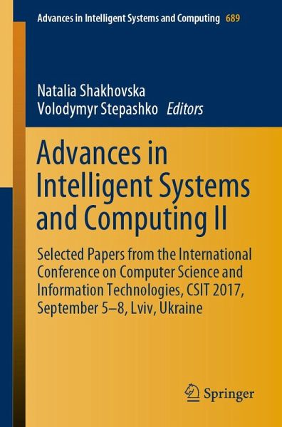 Advances in Intelligent Systems and Computing II (eBook, PDF) Advances in Intelligent Systems and Computing II (eBook, PDF)