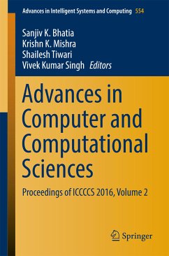 Advances in Computer and Computational Sciences (eBook, PDF)