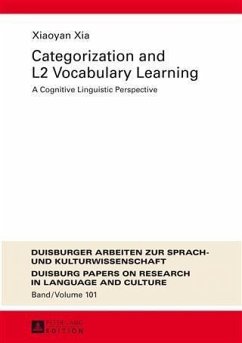 Categorization and L2 Vocabulary Learning (eBook, PDF) - Xia, Xiaoyan