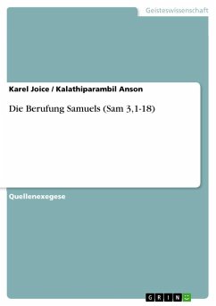 Die Berufung Samuels (Sam 3,1-18) - Joice, Karel;Anson, Kalathiparambil