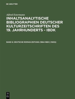 Deutsche Roman-Zeitung (1864-1880 [-1925]) (eBook, PDF) - Estermann, Alfred