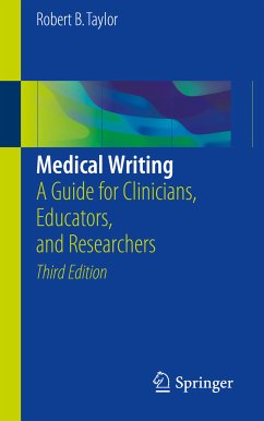 Medical Writing (eBook, PDF) - Taylor, Robert B.