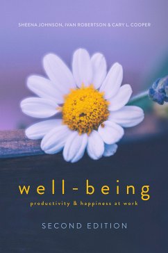 WELL-BEING (eBook, PDF) - Johnson, Sheena; Robertson, Ivan; Cooper, Cary L.