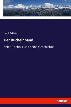 Der Bucheinband - Adam, Paul