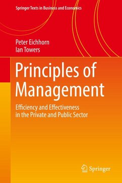 Principles of Management (eBook, PDF) - Eichhorn, Peter; Towers, Ian