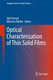 Optical Characterization of Thin Solid Films (eBook, PDF)