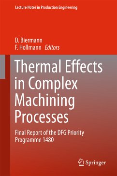 Thermal Effects in Complex Machining Processes (eBook, PDF)