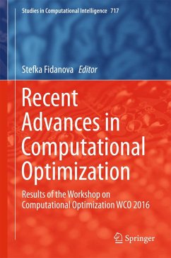 Recent Advances in Computational Optimization (eBook, PDF)