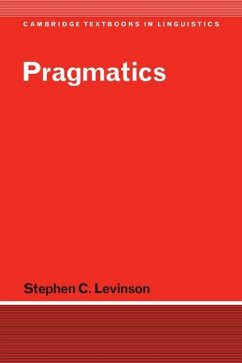 Pragmatics (eBook, ePUB) - Levinson, Stephen C.