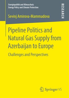 Pipeline Politics and Natural Gas Supply from Azerbaijan to Europe (eBook, PDF) - Amirova‐Mammadova, Sevinj