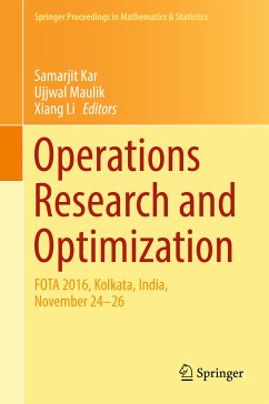 Operations Research and Optimization (eBook, PDF)