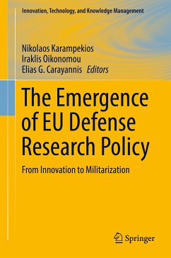 The Emergence of EU Defense Research Policy (eBook, PDF)