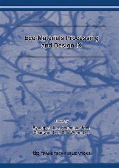 Cover Eco-Materials Processing and Design IX (eBook, PDF)
