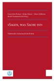 "Sagen, was Sache ist" (eBook, PDF)